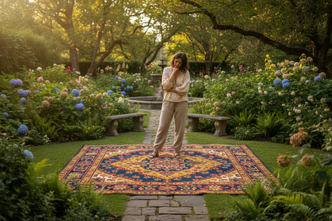 Donnez du style à votre extérieur grâce aux tapis tendance