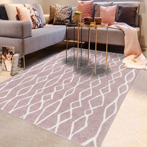 Tapis Rose style Berbère BALANIO