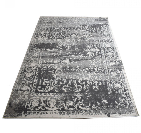 Tapis style Oriental Vintage Gris AF VINFOR