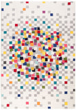 Tapis Moderne Graphique Multicolore EFFACT | Royaume du Tapis