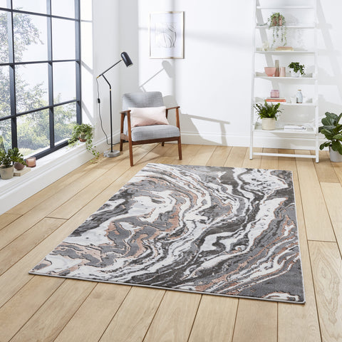 Tapis Rose design Moderne Apollo GR584