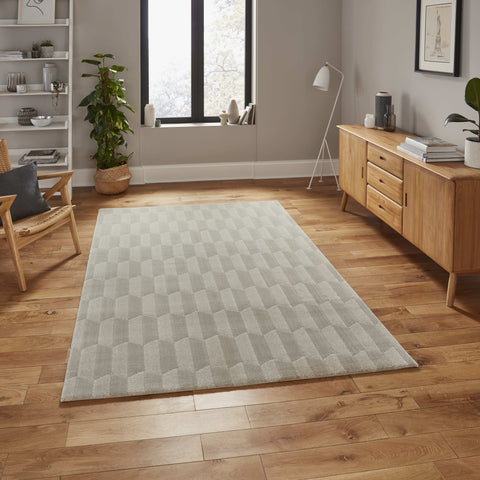 Tapis Moderne Taupe Aurora 54207