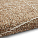 Tapis en Jute fait main BAZAAR 24875