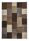 Tapis Patchwork Marron BROOKLYN 21830