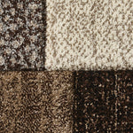 Tapis Patchwork Marron BROOKLYN 21830