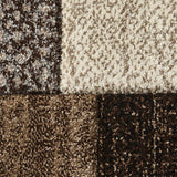 Tapis Patchwork Marron BROOKLYN 21830