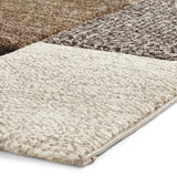 Tapis Patchwork Marron BROOKLYN 21830