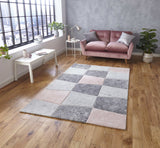 Tapis Rose style Patchwork BROOKLYN 22192