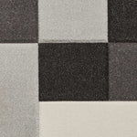 Tapis Gris Graphique style Patchwork BROOKLYN BRK04