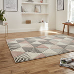 Tapis Rose design Moderne BROOKLYN BRK15