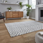 Tapis Scandinave Gris BROOKLYN BRK89