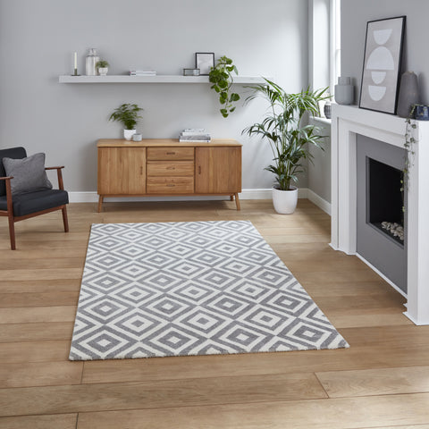 Tapis Scandinave Gris BROOKLYN BRK89