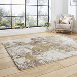 Tapis Moderne style abstrait Beige FLORENCE 50033