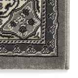 Tapis Oriental Gris lavable en machine HERITAGE