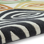 Tapis Design Multicolore de salon en laine INALUXE IX05