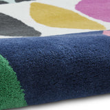 Tapis de salon multicolore contemporain en laine INALUXE IX11