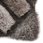 Tapis Gris shaggy style graphique NOBLE HOUSE NH8199