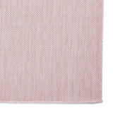 Tapis Extérieur rose uni kilim POP OUTDOORS