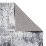 Tapis Design abstrait gris de salon en polyester RIO