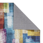 Tapis Design abstrait multicolore en polyester RIO