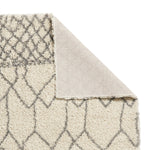 Tapis Shaggy Beige et gris motif Berbère SCANDI BERBER