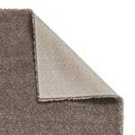 Tapis Shaggy Marron uni intérieur SIERRA