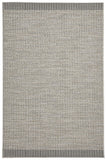 Tapis Kilim intérieur extérieur beige uni STITCH