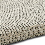 Tapis Kilim intérieur extérieur beige uni STITCH