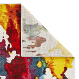 Tapis Design abstrait de salon multicolore SUNRISE 9349A