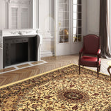 Tapis Beige inspiration Oriental LALEM