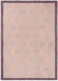 Tapis Design Rose en laine tufté main KINMO | Royaume du Tapis