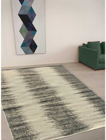 Tapis Extérieur réversible Argenté Graphique WAY