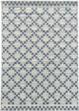 Tapis Extérieur réversible Bleu Graphique GEA