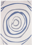 Tapis Extérieur réversible Bleu Moderne RONBI