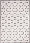 Tapis Extérieur réversible Gris Scandinave BISTYLE