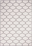 Tapis Extérieur réversible Gris Scandinave BISTYLE