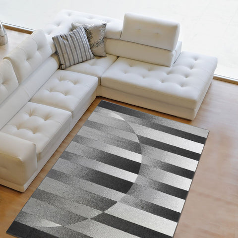 Tapis Moderne Gris DIAPO