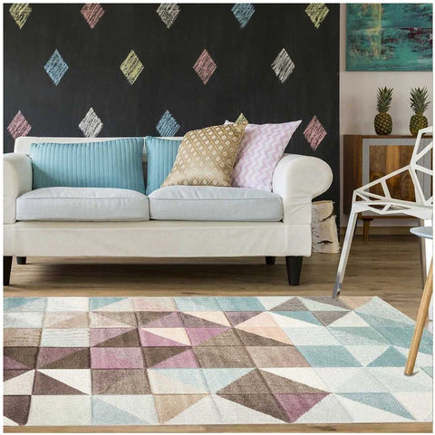 Tapis Multicolore 2 Graphique géométrique MATRIX