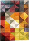 Tapis Multicolore Graphique géométrique MATRIX | Royaume du Tapis