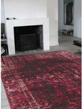 Tapis Vintage Rose kilim fait main SILANA