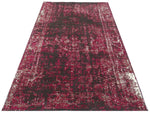 Tapis Vintage Rose kilim fait main SILANA