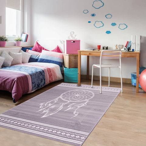 Tapis de Chambre Gris AF ATTRAPE REVE