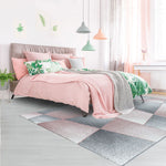 Tapis de Chambre Rose Graphique BENAPO