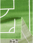 Tapis de Chambre Vert pour Garçon Foot KBB GOOL