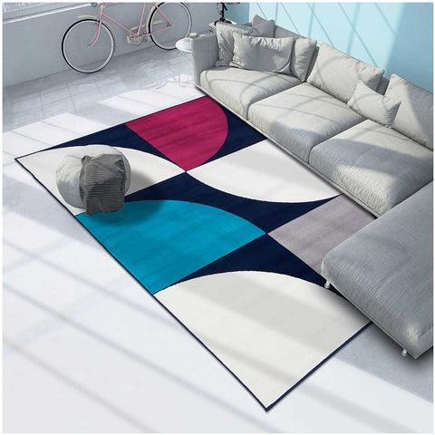 Tapis de Salon Contemporain v2 Multicolore LICAR