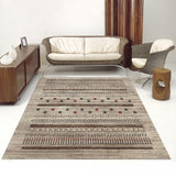 Tapis de Salon Marron Ethnique ETHNO TRIBAL