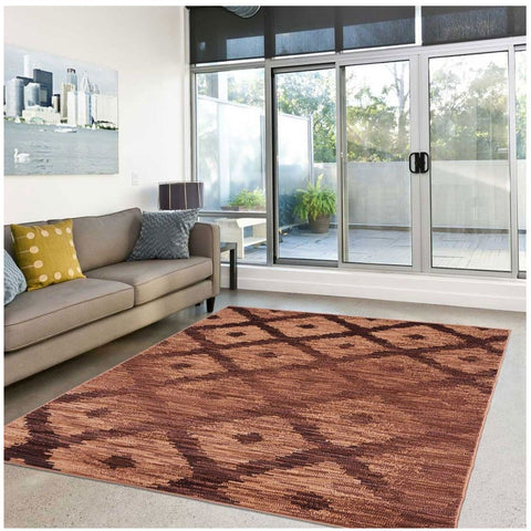 Tapis de Salon Marron type Berbère BC OULOUTA