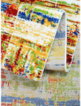 Tapis de Salon Multicolore Abstrait NIVALIA