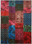 Tapis Salon Multicolore ISPARTA PATCHWORK | Royaume du Tapis