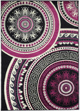 Tapis de Salon Violet Baroque BC FLORIDA | Royaume du Tapis